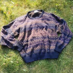 Navigator vintage grandpa sweater